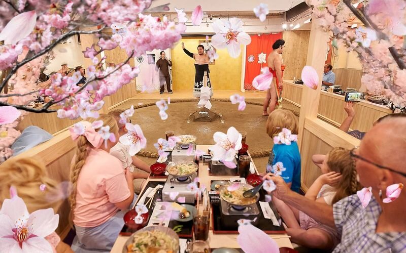 Sumo Show Experience with Hot Pot & Mochi-Pounding in Tokyo - Sumo in Ryogoku, without waiting for tournament day