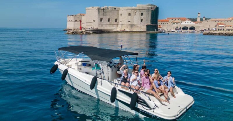 Sun, Sea& Speed: Private boat tour to Dubrovniks Blue Cave! - An Introduction to a Scenic Croatian Day
