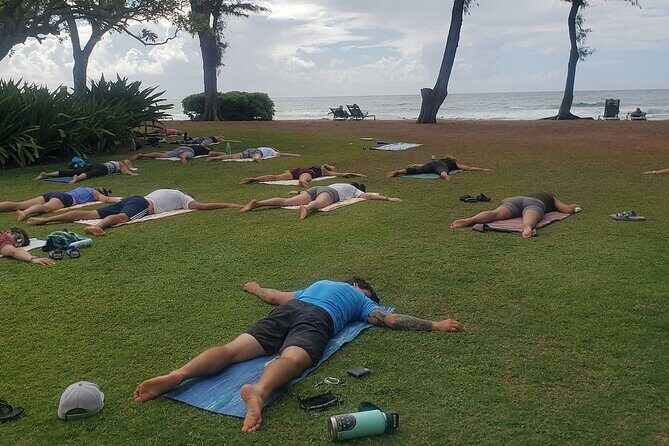 Sunday Special Sound Healing Restorative Yoga in Hawaii - The Group and Setting