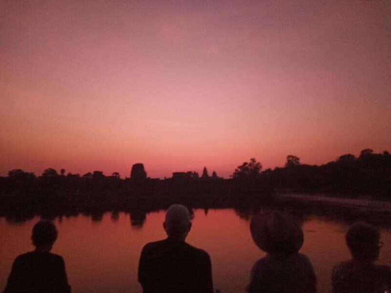 Sunrise at Angkor Wat with a sharing group - A Complete Look at the Sunrise at Angkor Wat Tour