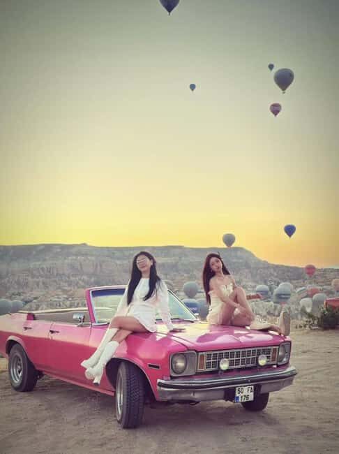 Sunrise Balloon Viewing with Classic Car Magical Cappadocia - Witnessing the Sunrise and Balloons