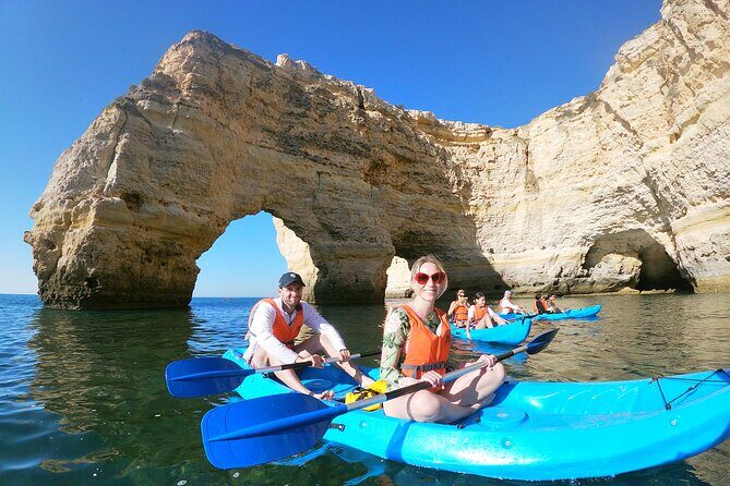 Sunrise Kayak Experience in Benagil small groups - Key Points