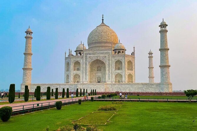 Sunrise Taj Mahal Tour by Car from Delhi W/ Elephant Conservation - Detailed Breakdown of the Itinerary
