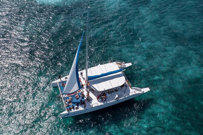 Sunsations Adults Only Catamaran Tour To Isla Mujeres - Key Points
