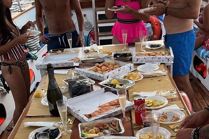 Sunset aperitif on a boat in Scilla - A Closer Look at the Sunset Aperitif on a Boat in Scilla