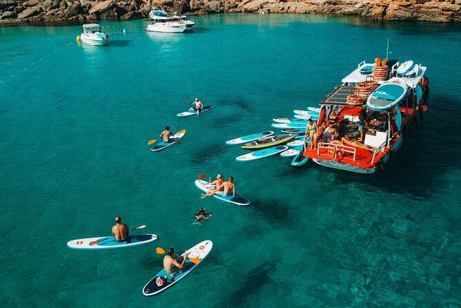 Sunset Beach Tour 3 HS all Inclusive ( Paddle boards , Kayaks & Snorkeling) - A Closer Look at the Ibiza Sunset Cruise Experience