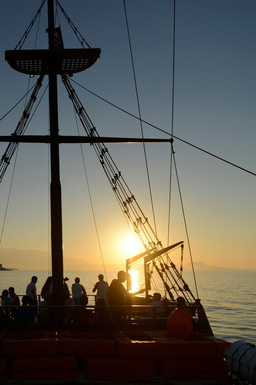 Sunset cruise at St. George Bay from Hersonissos port - Sunset cruise at St. George Bay from Hersonissos port
