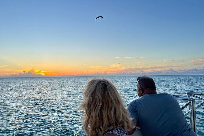 Sunset Cruise from Providenciales - A Colorful Sunset on the Caribbean Waters