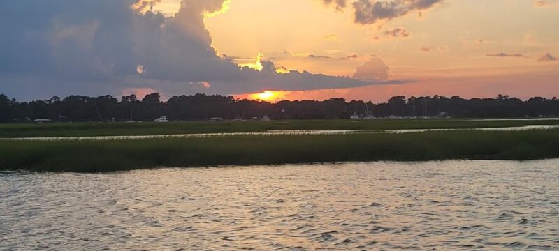Sunset Cruise leaving from historic Isle of Hope Marina - Key Points
