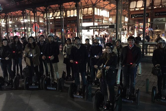Sunset in Madrid by segway - Key Points
