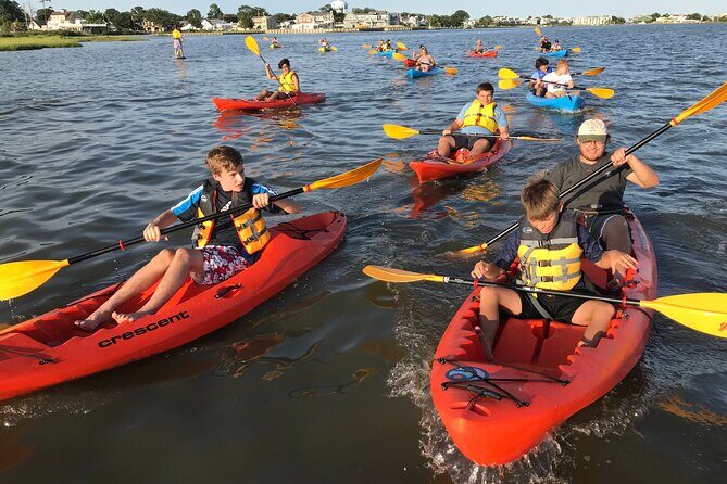Sunset Kayak Excursion - Rehoboth Bay - Key Points