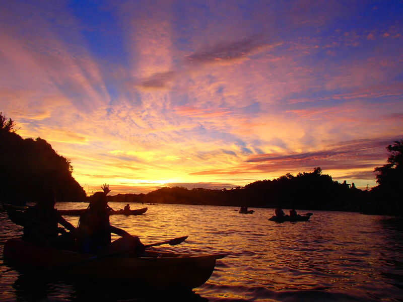 Sunset Kayak Tour in Okinawa - From the Hija River Toward the East China Sea