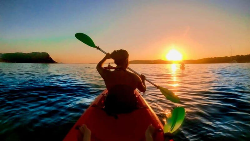 Sunset Kayak Tour + Snorkeling and Local Aperitif - The Floating Aperitif