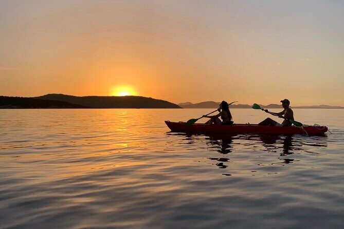 Sunset Kayak Tour with Snorkeling and Local Aperitif - Key Points