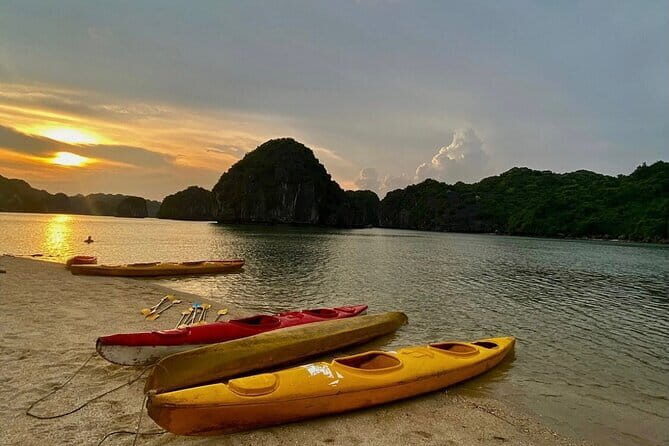 Sunset- Magical bioluminescent plankton Kayaking trip from Catba - Key Points