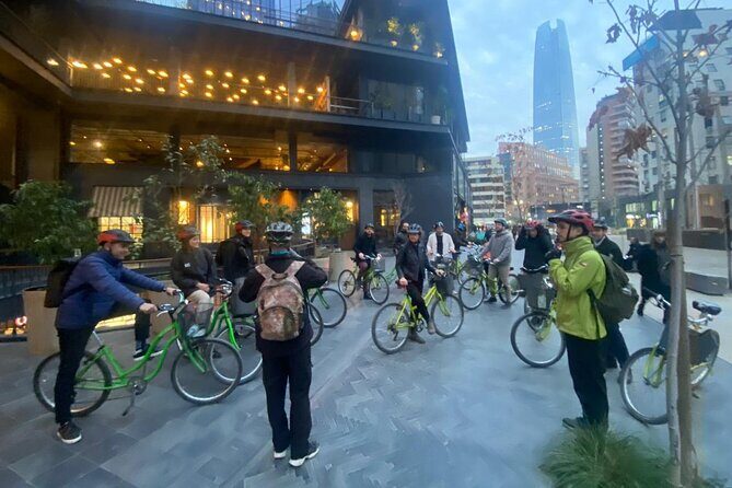 Sunset Mapocho River Bike Tour - Pedaling Through Las Condes