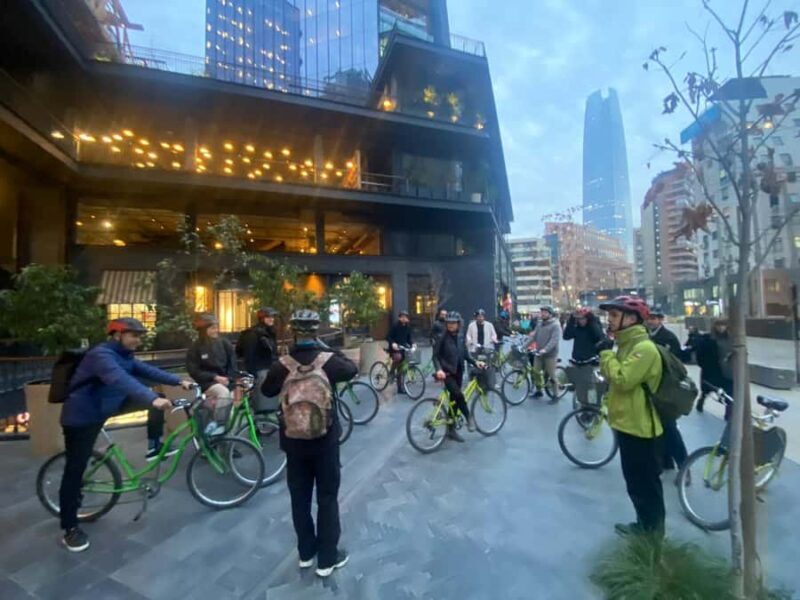 Sunset Mapocho River Bike Tour - Key Points