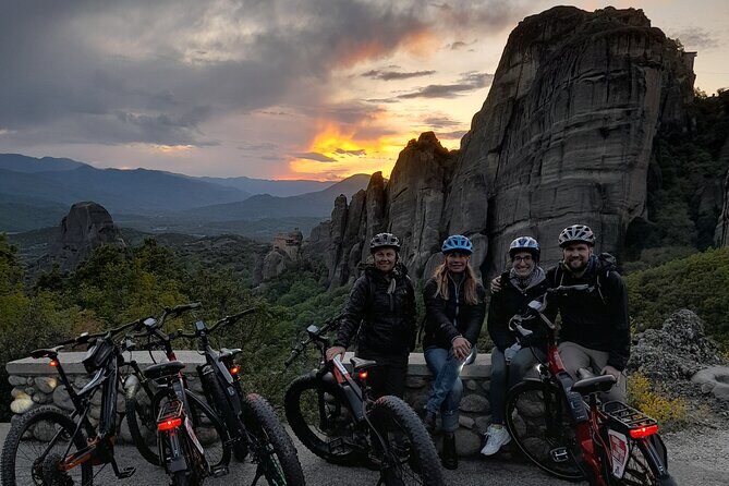 Sunset Meteora Tour on E-Bike - Authenticity and Comfort