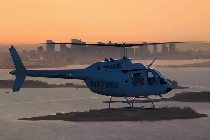 Sunset Premium Helicopter Tour Over Boston with Pickup Option - Experience Boston from Above: The Sunset Premium Helicopter Tour