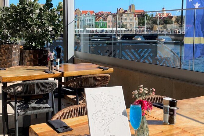 Sunset Sip and Paint Overlooking Curaçao Iconic Skyline - Key Points