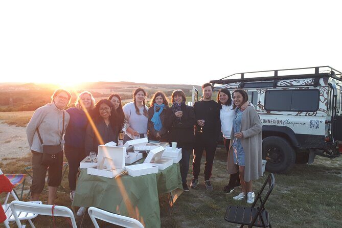 Sunset tasting sunset in the champagne vineyards - A Deep Dive Into the Sunset Champagne Experience in Reims