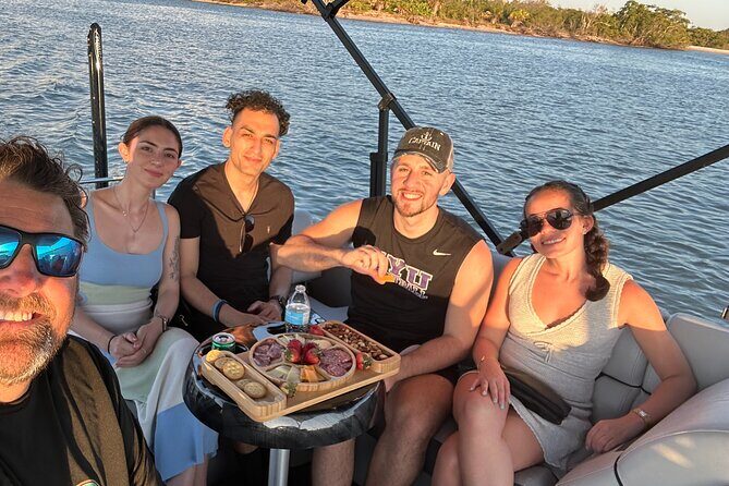 Sunset Tour in Naples Bay on a New Godfrey- All included - Exploring the Experience in Detail