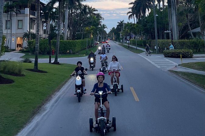 Sunset Tour of Naples Florida by Trike and Moped - Family Fun - FAQ
