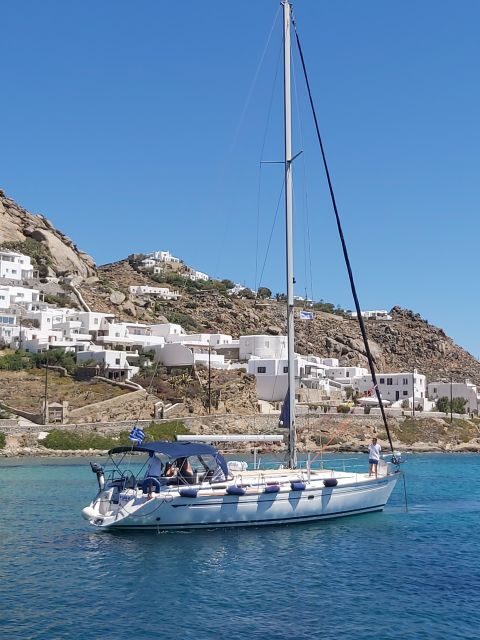 Sunset Tour with Nadia K to Delos and Rhenia Island - Key Points