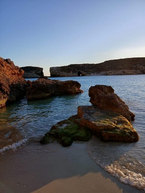 Sunset:Blue Lagoon, Crystal Lagoon,Malta Private Speedboat - The Itinerary in Detail