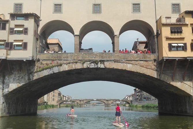SUP at Ponte Vecchio with a Floating Drink - Florence Paddleboarding - Key Points
