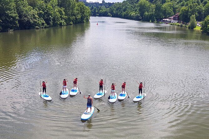 SUP BASIC COURSE Stuttgart Neckar Stand Up Paddling / Paddling Adventure Jones Tours - Introduction: Stand-Up Paddling in Stuttgart – A Unique Water Adventure
