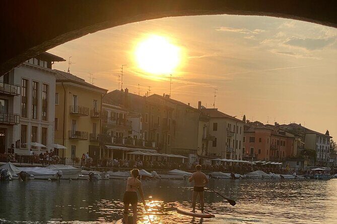 Sup experience with a ride to Peschiera del Garda Lake Garda - Key Points