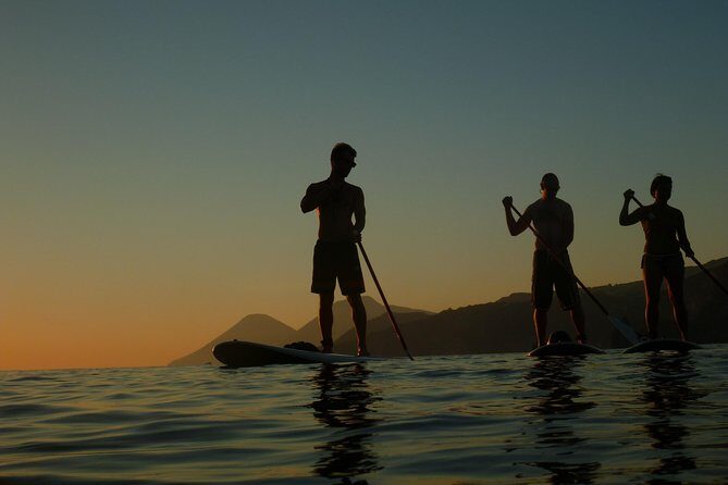 SUP into the sunset on Vulcano Island - A Deep Dive into the Experience