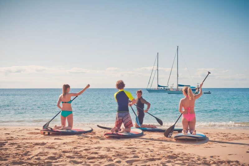 SUP taster course in the picturesque bay of Morro Jable - The Sum Up