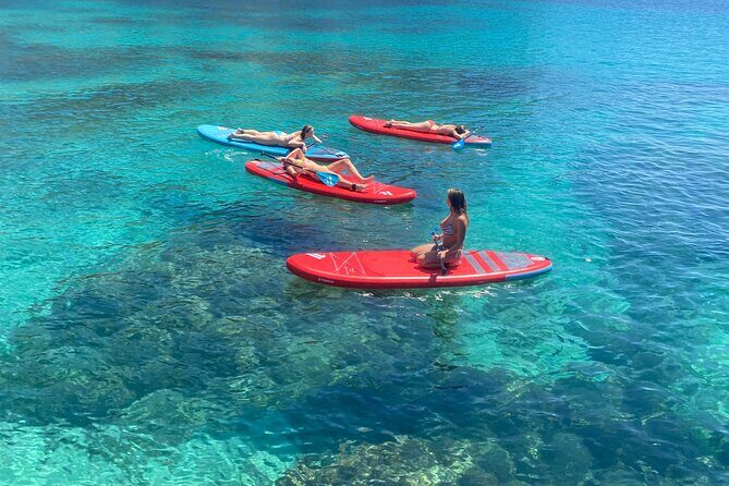 SUP tour in the crystal clear waters under the Sella del Diavolo - Detailed Itinerary Breakdown