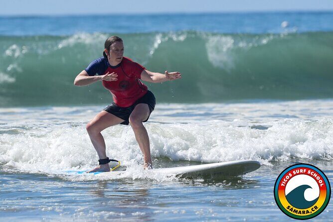 Surf Lessons for the whole family in Playa Sámara - Key Points