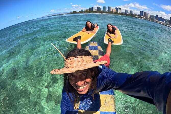 Surf Lessons get your Social Media video & photos you Surfing HI. - Key Points