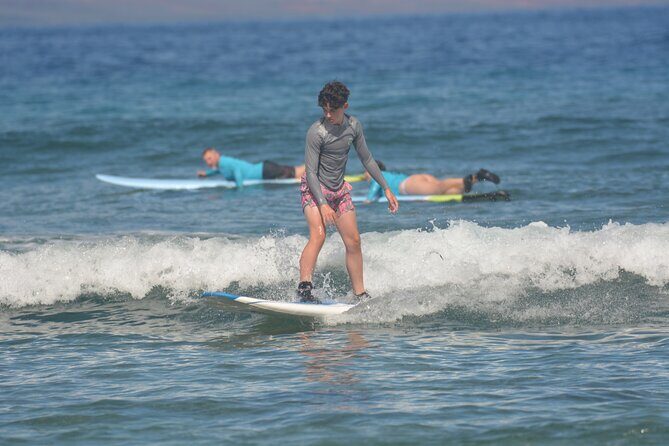 Surf lessons Maui Kaanapali - Key Points