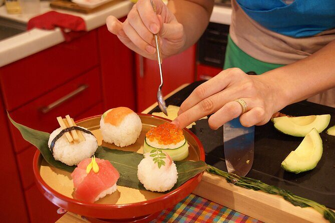 Sushi, Bento or Gyoza Class in Tokyo with Miki + Transfers - The Sum Up