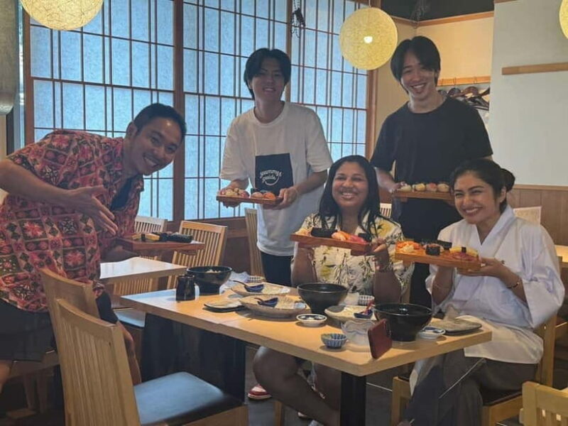 Sushi Making Class at a Real Tuna Dealers Shop in Shibuya - Discover Sushi Making Inside a Real Tuna Dealer’s Shop in Shibuya