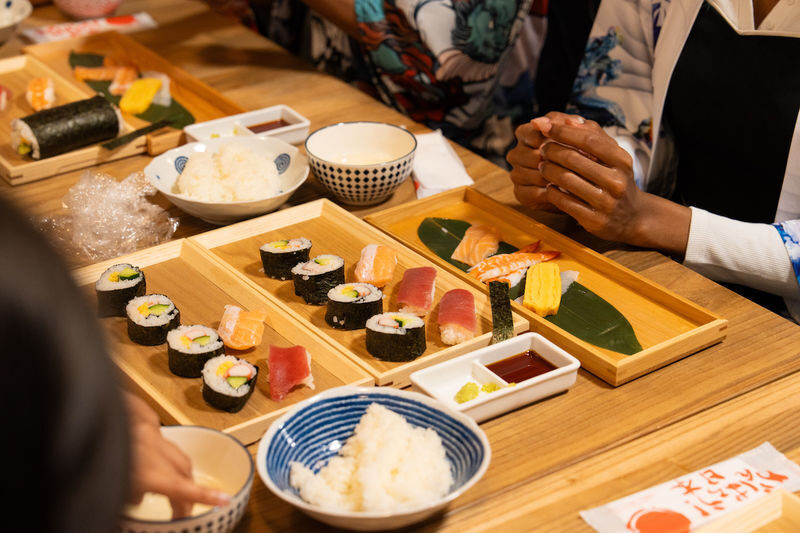 Sushi Making Class in a Happi Coat in Asakusa - The happi coat adds a light cultural touch