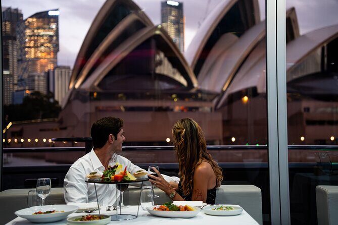 Sydney Harbour Glass Boat Dinner Cruise with 4 Course Meal - The Sum Up