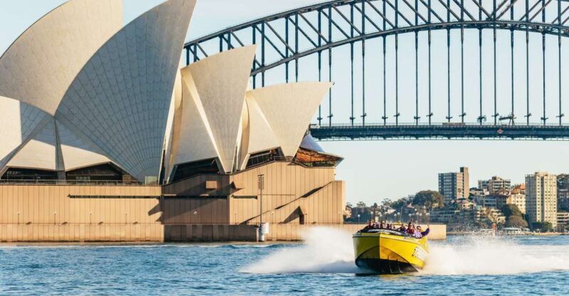 Sydney Harbour: Thunder Thrill Jet Boat Ride - Key Points