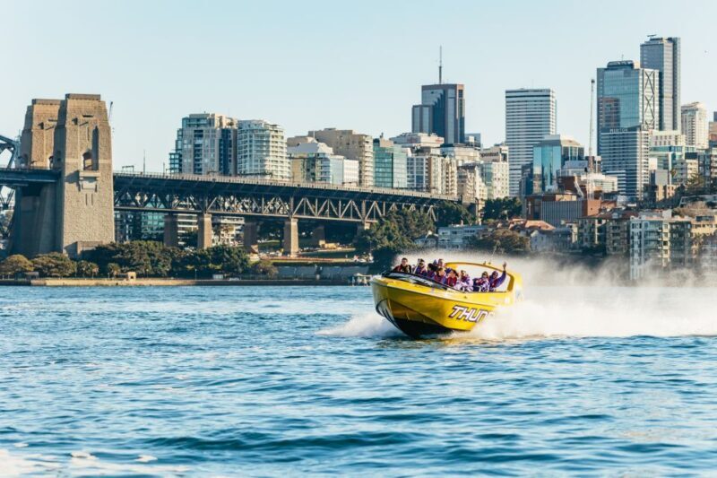 Sydney Harbour: Thunder Thrill Jet Boat Ride - Who Will Love This?