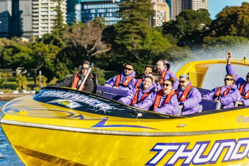 Sydney Harbour: Thunder Thrill Jet Boat Ride - Pricing and Value