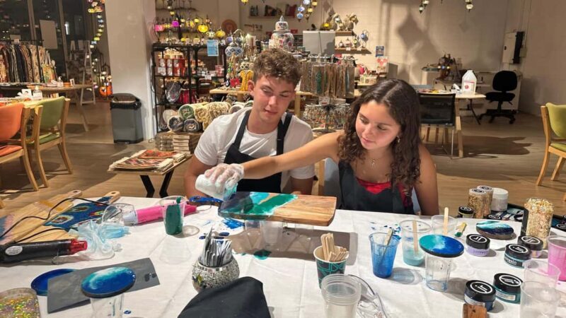 Sydney: Resin Art Classes - Cheeseboards & Coasters - An In-Depth Look at the Sydney Resin Art Class