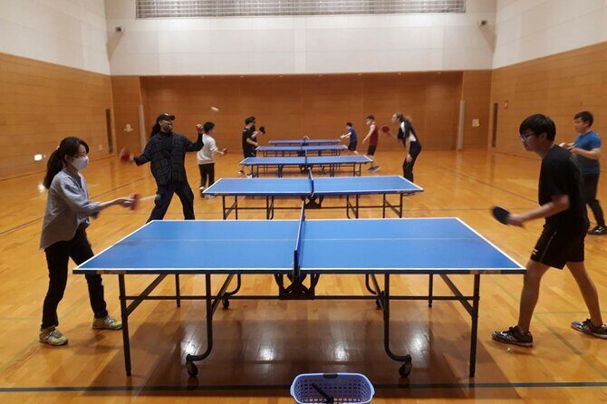 Table Tennis in Osaka with Local Players! - Experience Authentic Osaka with a Friendly Table Tennis Session