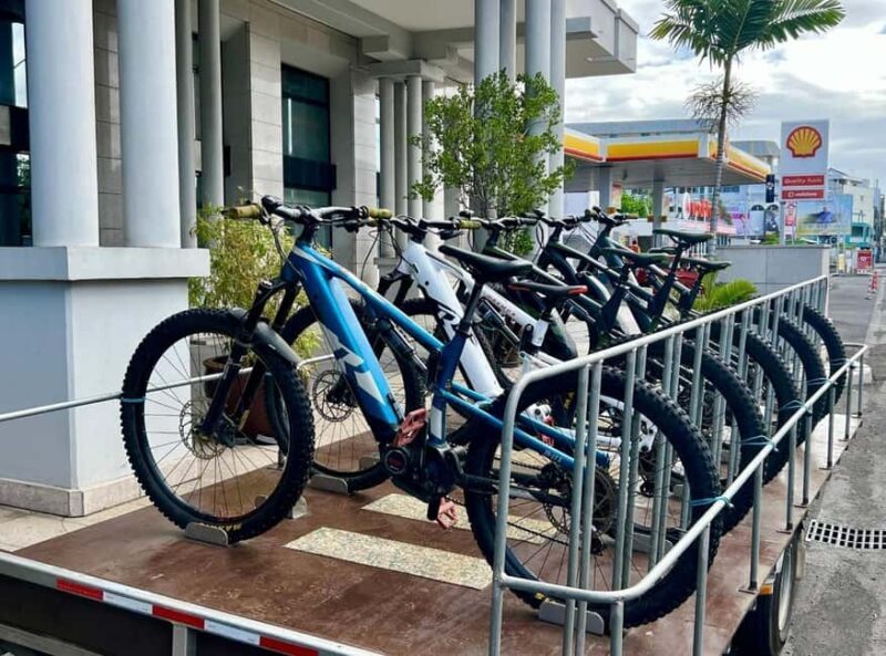 Tahiti E-bike, mtb, vtt Tour with Swimming and Lunch - A Deep Dive into the Tahiti E-Bike Tour