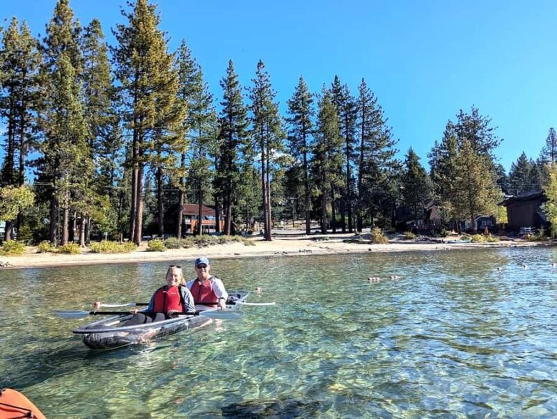 Tahoe Vista: Lake Tahoe Clear Kayak Tour - Tahoe Vista: Lake Tahoe Clear Kayak Tour