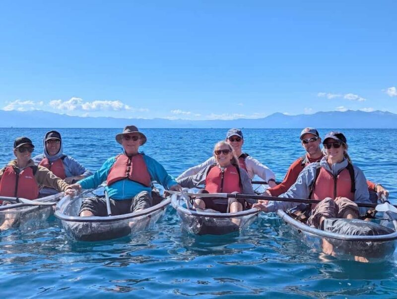 Tahoe Vista: Lake Tahoe Clear Kayak Tour - Key Points